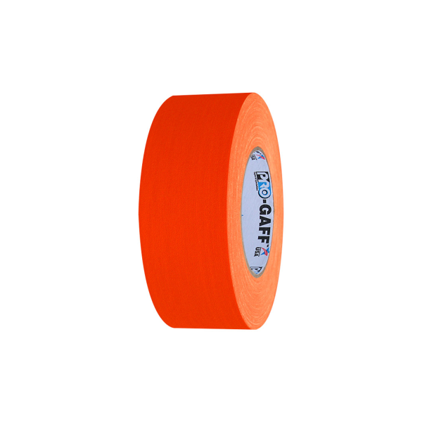 Pro Gaff Tape Cloth - Fluorescent Orange - 50 Yards - 1  Online now