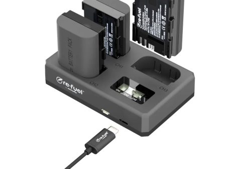 Re-Fuel Triple Charger for Canon LP-E6 Sale