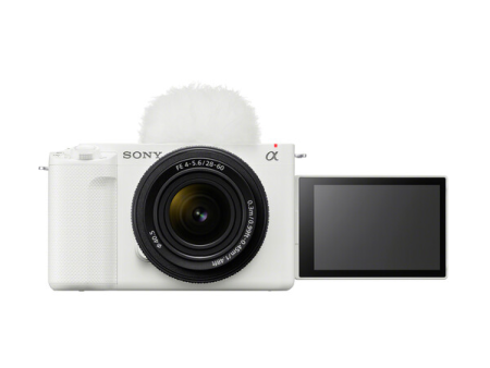 Sony ZV-E1 Mirrorless Camera with 28-60mm Lens - White Online now