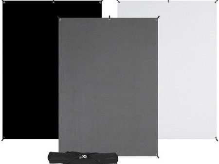 Westcott X-Drop 3-Pack Backdrop Kit (5  x 7 ) For Cheap