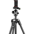 Manfrotto Element MII Mobile Tripod Carbon With Bluetooth Black on Sale