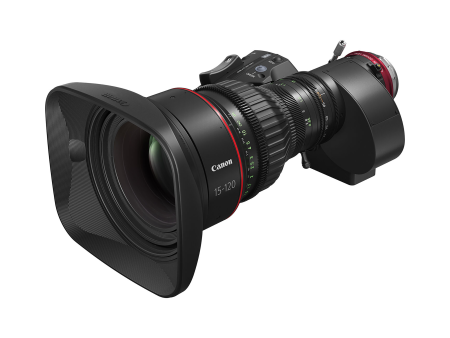 Canon CINE-SERVO 15-120mm T2.95-3.9 Zoom Lens with 1.5 Extender (EF Mount) Sale