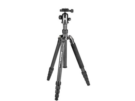 Manfrotto MKELEB5CF-BH Element Traveller Carbon Fiber Tripod & Ball Head, Large 64.6   Supply