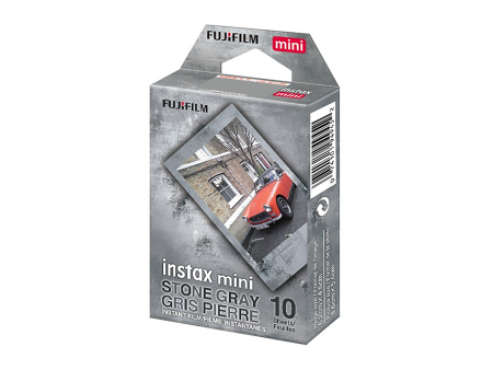 Fujifilm Instax Mini Stone Gray Instant Film (10 Sheets) Online Sale