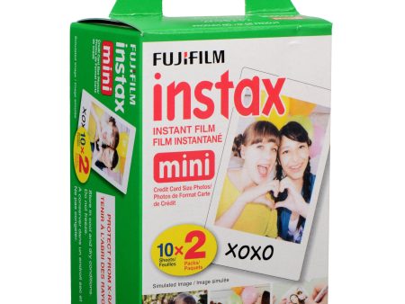 FujiFilm Instax MINI 2-pack Instant Film on Sale