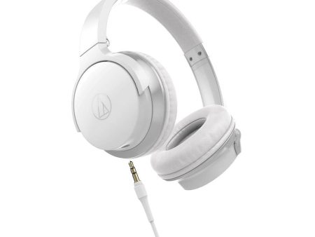 Audio-Technica ATH-AR3ISWH On-Ear Headphones - White Online now