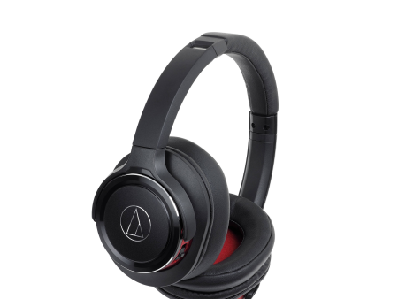 Audio-Technica Consumer ATH-WS660BT Solid Bass Wireless Over-Ear Headphones For Sale