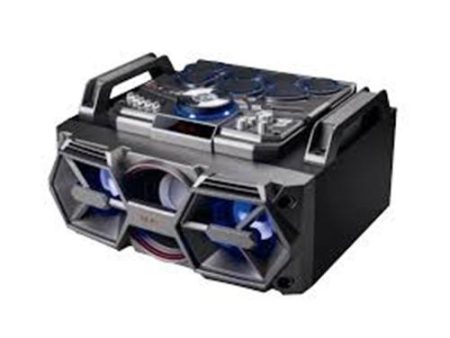 Sylvania Portable DJ Boombox with Drum Hot on Sale