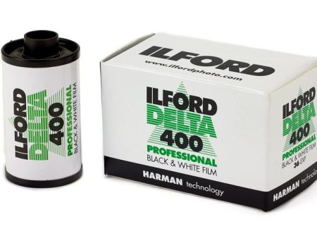 Ilford Delta DP400 Professional Black and White Negative Film (35mm Roll Film, 36 Exposures) Sale