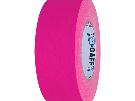 Pro Gaff Tape Cloth - Fluorescent Pink - 50 Yards - 1  Discount