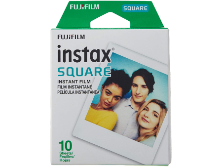 Fujifilm Instax SQUARE Instant Film - Single Pack ( 10 Exposures ) Discount