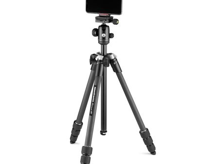 Manfrotto Element MII Mobile Tripod Carbon Fiber Black Online Hot Sale