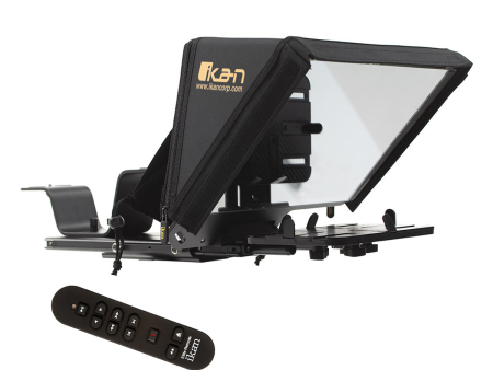 ikan Elite Universal Tablet Teleprompter for iPad and iPad Pro with Bluetooth Remote (Version 2) For Discount