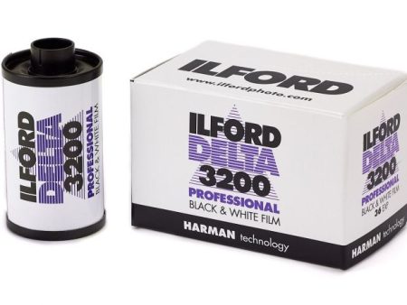 ILFORD Delta 3200 Professional Black and White35mm Negative Film - 36 Exposures Online now