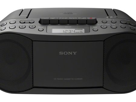 Sony CFD-S70 Portable CD Cassette MP3 Boombox and FM AM radio For Sale