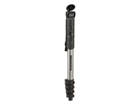 Manfrotto MMCOMPACT-BK Compact Aluminum Monopod Advanced (Black) For Sale