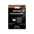 Lexar 128GB Professional 1000x UHS-II microSDXC Memory Card with SD Adapter Online