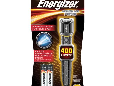 Energizer EPMZH21E - Stainless Steel LED Handheld Flashlight, AA For Discount