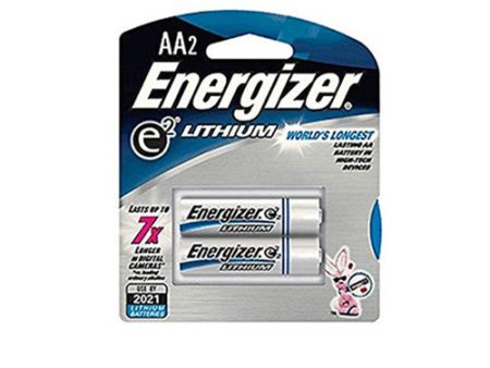 Energizer Lithium AA Batteries 2 Pack Fashion