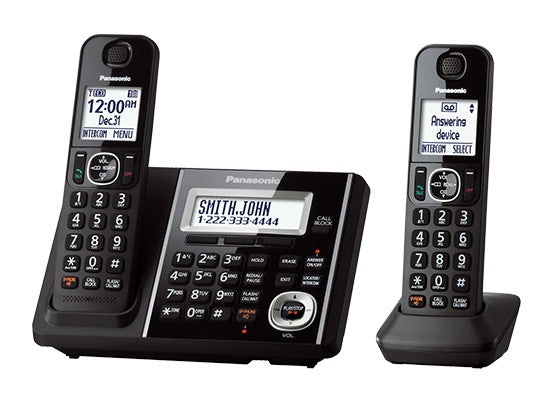 Panasonic KXTGF342B 2 handset cordless phone with base Cheap