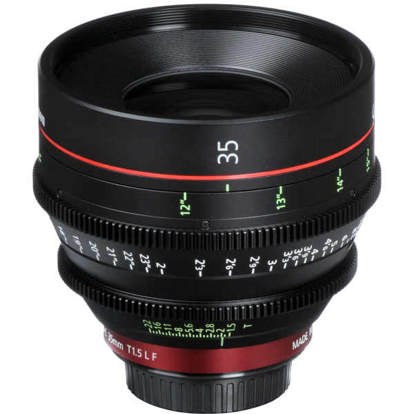 Canon CN-E 35mm T1.5 L F Cinema Prime Lens (EF Mount) Online Sale