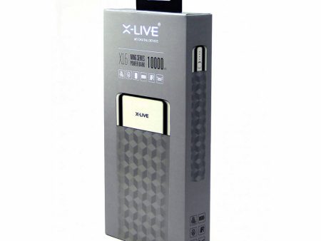 X-Live X16 Power Bank - 10000mah For Discount