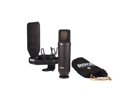 Rode NT-1 KIT 1  Cardioid Condenser Microphone with SM6 Shockmount Hot on Sale