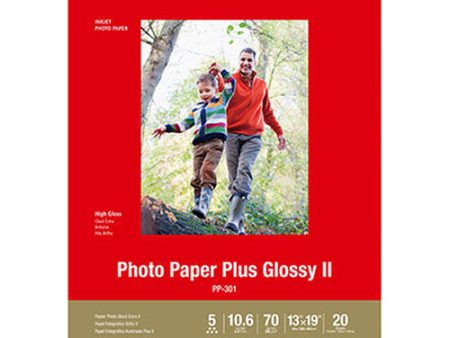 Canon PP-301 Photo Paper Plus Glossy II (13 x 19 , 20 Sheets) Fashion