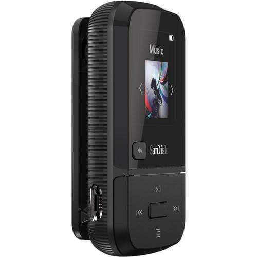 SanDisk 16GB Clip Sport Go MP3 Player - Black For Discount