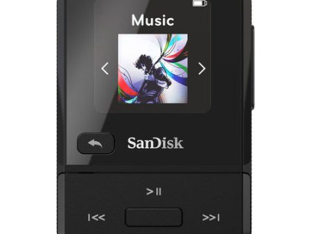 SanDisk 16GB Clip Sport Go MP3 Player - Black For Discount