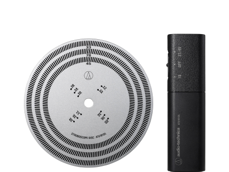 Audio-Technica Consumer AT6181DL Stroboscope Disc & Quartz Strobe Light on Sale