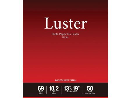 Canon Photo Paper Pro Luster (13 x 19 , 50 Sheets) on Sale