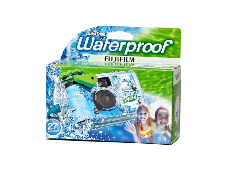 Fujifilm Quicksnap Waterproof disposable camera - 800 ISO,  27 exp - Expired on Sale