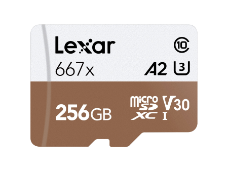 Lexar 256GB Professional 667x UHS-I microSDXC Memory Card with SD Adapter Discount