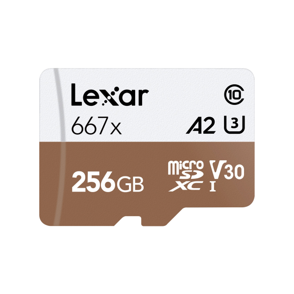 Lexar 256GB Professional 667x UHS-I microSDXC Memory Card with SD Adapter Discount