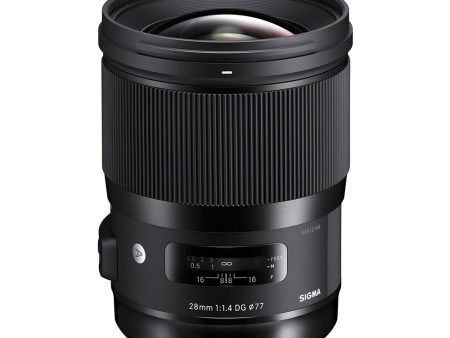 Sigma 28mm f1.4 DG HSM Art Lens for L mount Online Sale