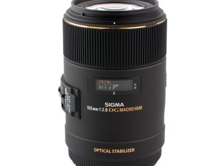 Sigma 105mm F2.8 Macro EX DG HSM Lens for Nikon on Sale