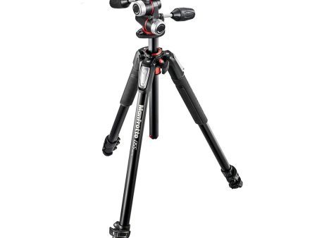 Manfrotto MK055XPRO3-3W Aluminium 3-Section Tripod with 3-Way Head Online