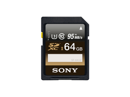 Sony 64GB SF-UZ Series UHS-I SDXC Memory Card Fashion