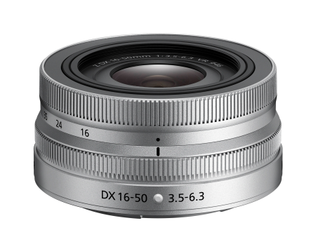 Nikon NIKKOR Z DX 16-50mm f 3.5-6.3 VR Lens - Silver Discount