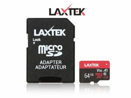 LAXTEK 64GB Micro SDXC Supply