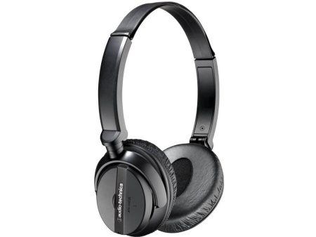 Audio-Technica ATH-ANC20   Consumer  QuietPoint Active Noise-Cancelling On-Ear Headphones Hot on Sale