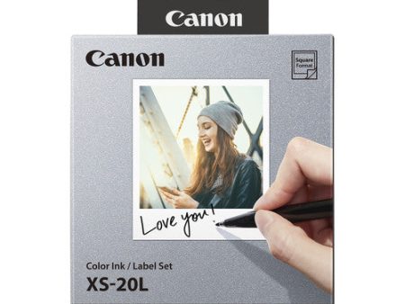 Canon Color ink and paper XS-20L for selphy printer QX10 Supply