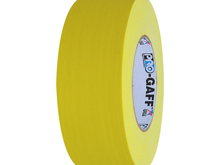 Pro Gaff Tape Cloth - Yellow - 55 Yards - 2  Cheap