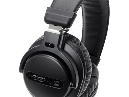 Audio-Technica Consumer ATH-PRO5X Professional Over-Ear DJ Monitor Headphones - Black on Sale