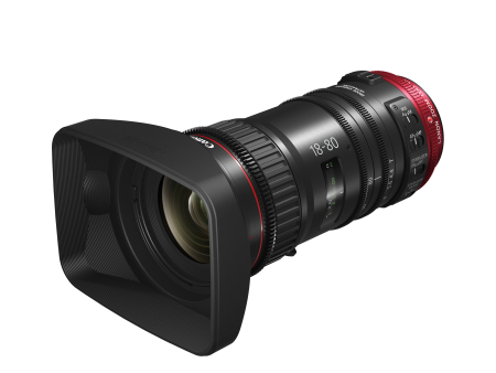 Canon CN-E 18-80mm T4.4 COMPACT-SERVO Cinema EF Mount Zoom Lens Online