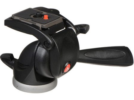 Manfrotto 391RC2 3-Way, Pan-and-Tilt Head with 200PL-14 Quick Release Plate Online Sale