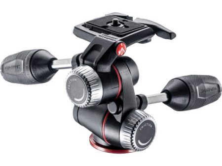 Manfrotto XPRO 3-Way, Pan-and-Tilt Head with 200PL-14 Quick Release Plate- Open Box on Sale