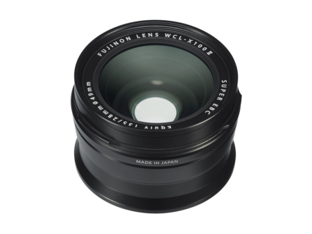 FUJIFILM WCL-X100 II Wide Conversion Lens - Black Online Sale