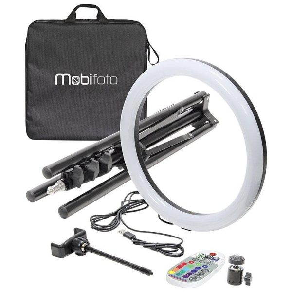 Mobifoto MOBIRL12R Mobilite 12R Ring Light 12  RGB LED Hot on Sale